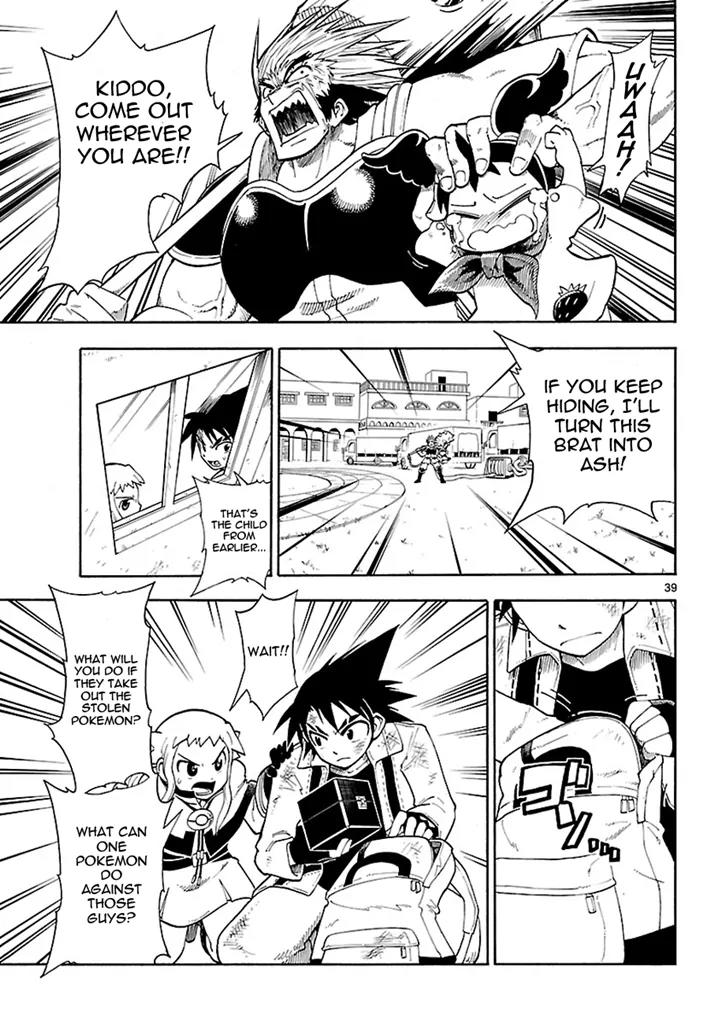 Pocket Monster Reburst Chapter 1 page 39 - Chapter 1: The Beginning of the Adventure!