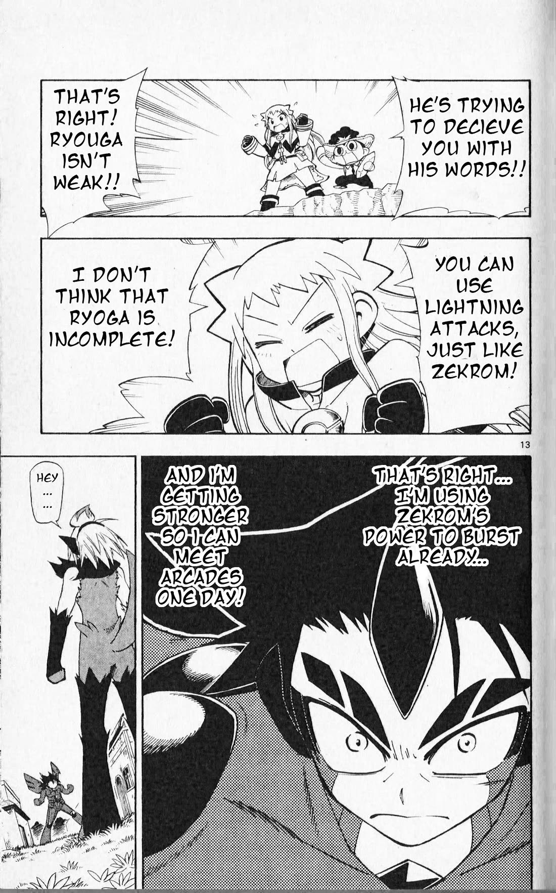 Pocket Monster Reburst Chapter 11 page 13 - Chapter 11: Incomplete Burst