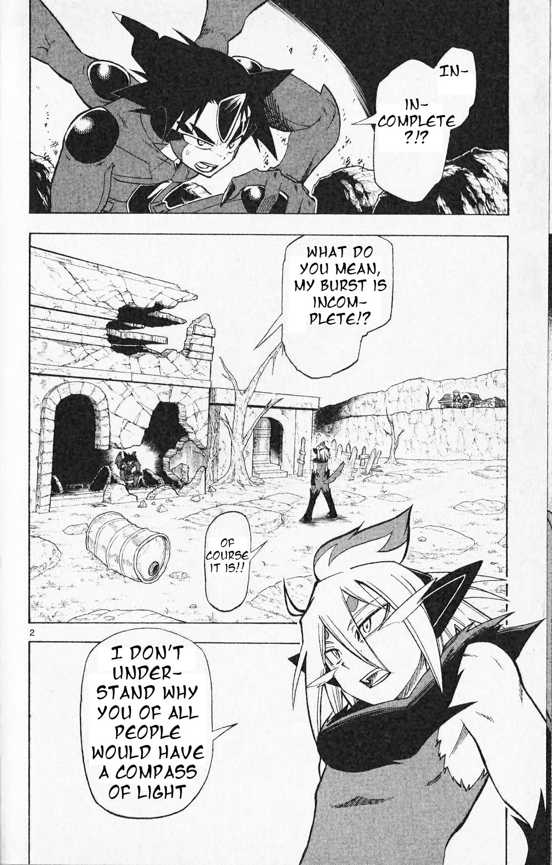 Pocket Monster Reburst Chapter 11 page 2 - Chapter 11: Incomplete Burst