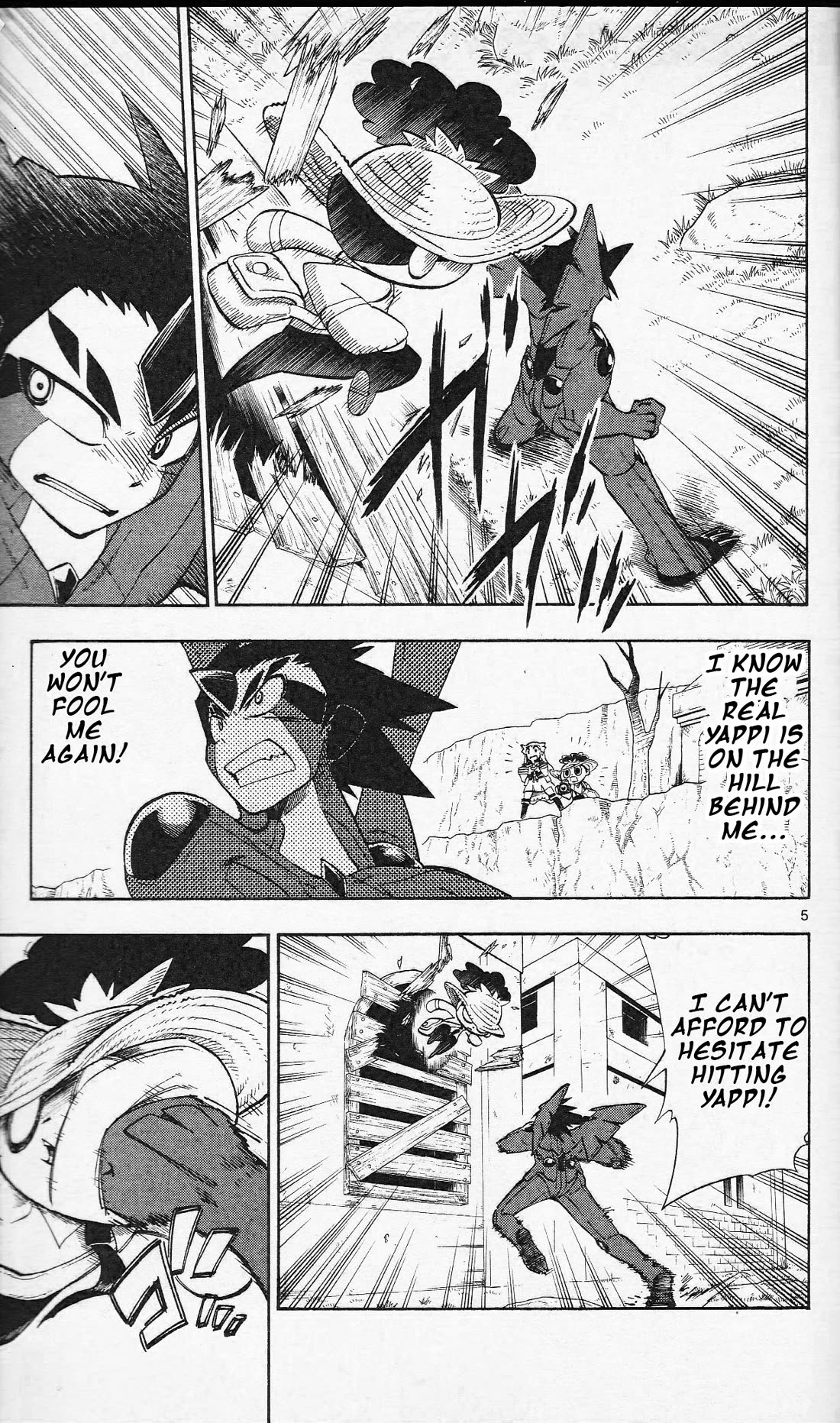 Pocket Monster Reburst Chapter 11 page 5 - Chapter 11: Incomplete Burst