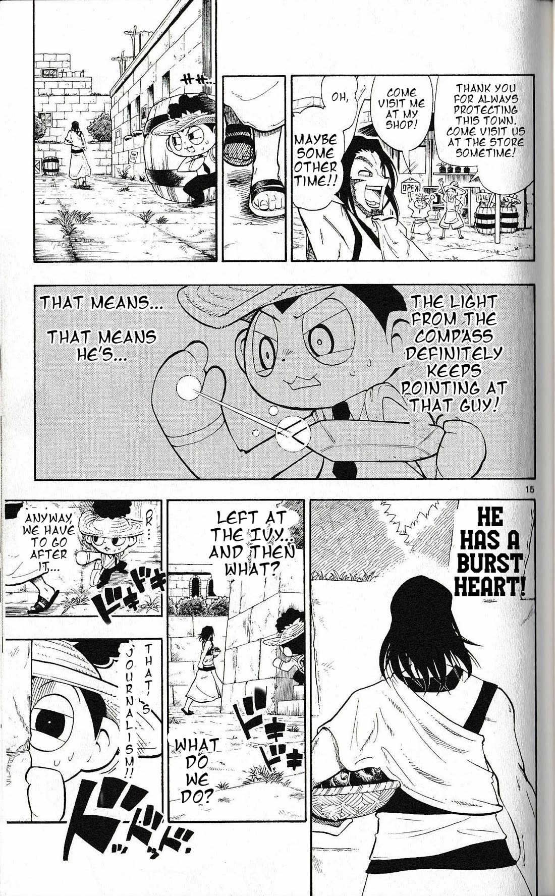 Pocket Monster Reburst Chapter 13 page 15 - Chapter 13: Where's the Compass