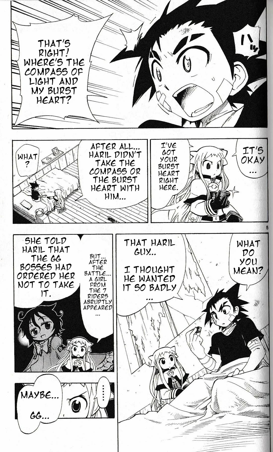 Pocket Monster Reburst Chapter 13 page 5 - Chapter 13: Where's the Compass