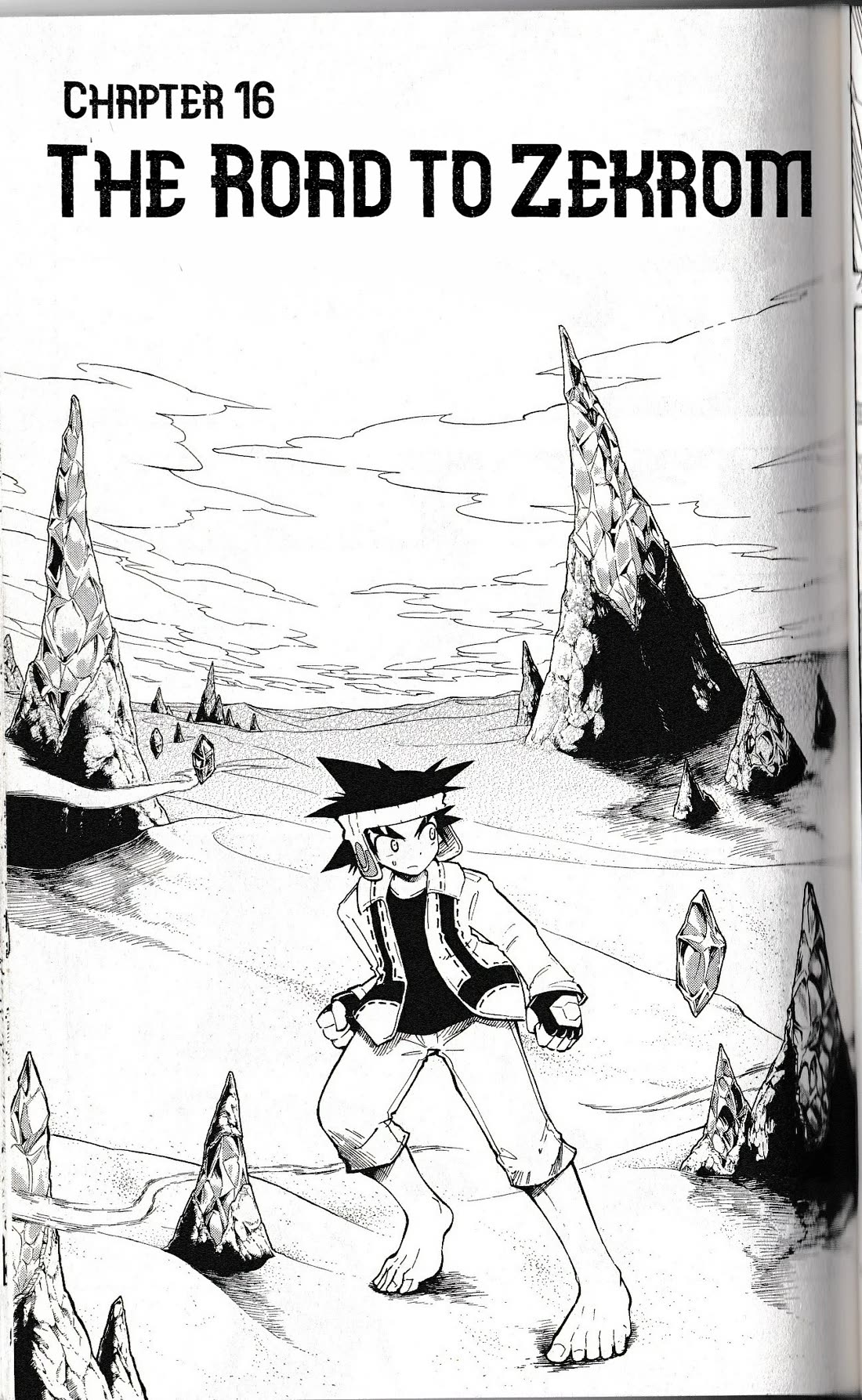 Pocket Monster Reburst Chapter 16 page 1 - Chapter 16: The Road to Zekrom