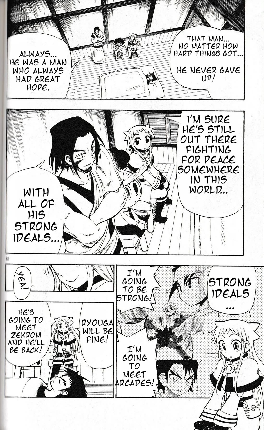 Pocket Monster Reburst Chapter 16 page 12 - Chapter 16: The Road to Zekrom