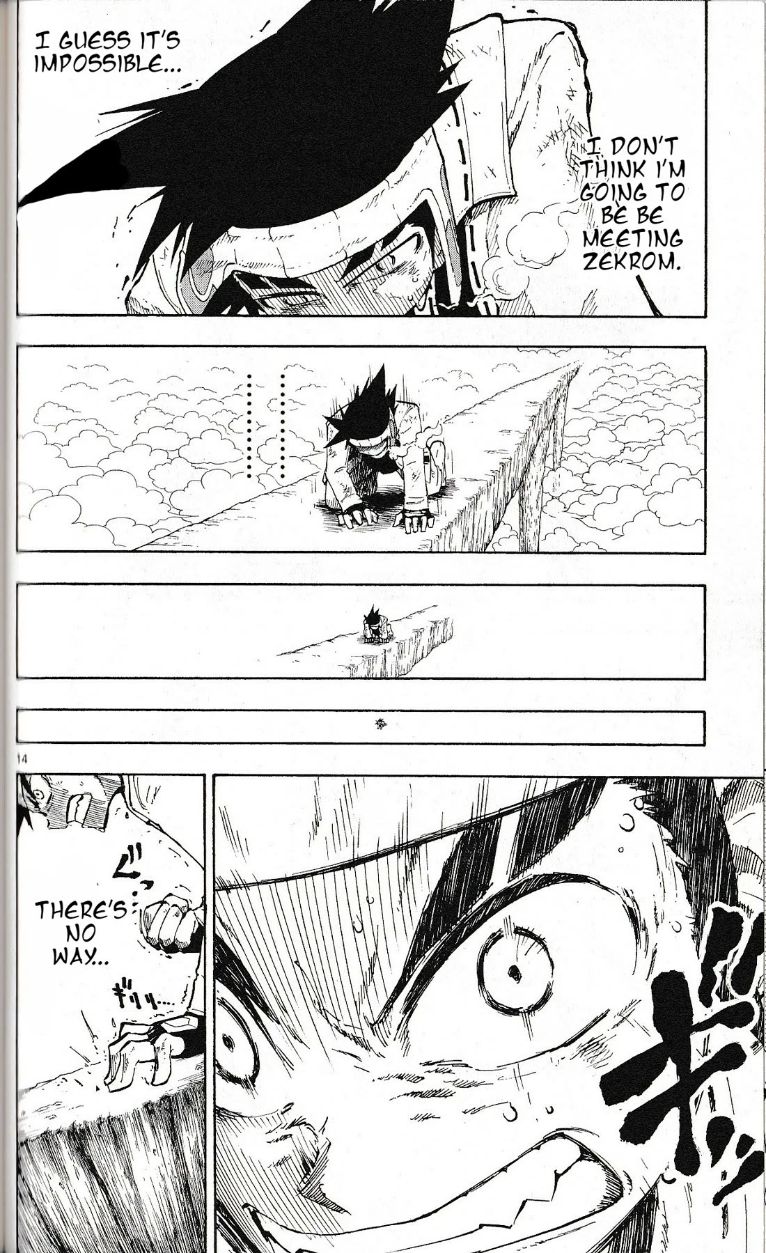 Pocket Monster Reburst Chapter 16 page 14 - Chapter 16: The Road to Zekrom