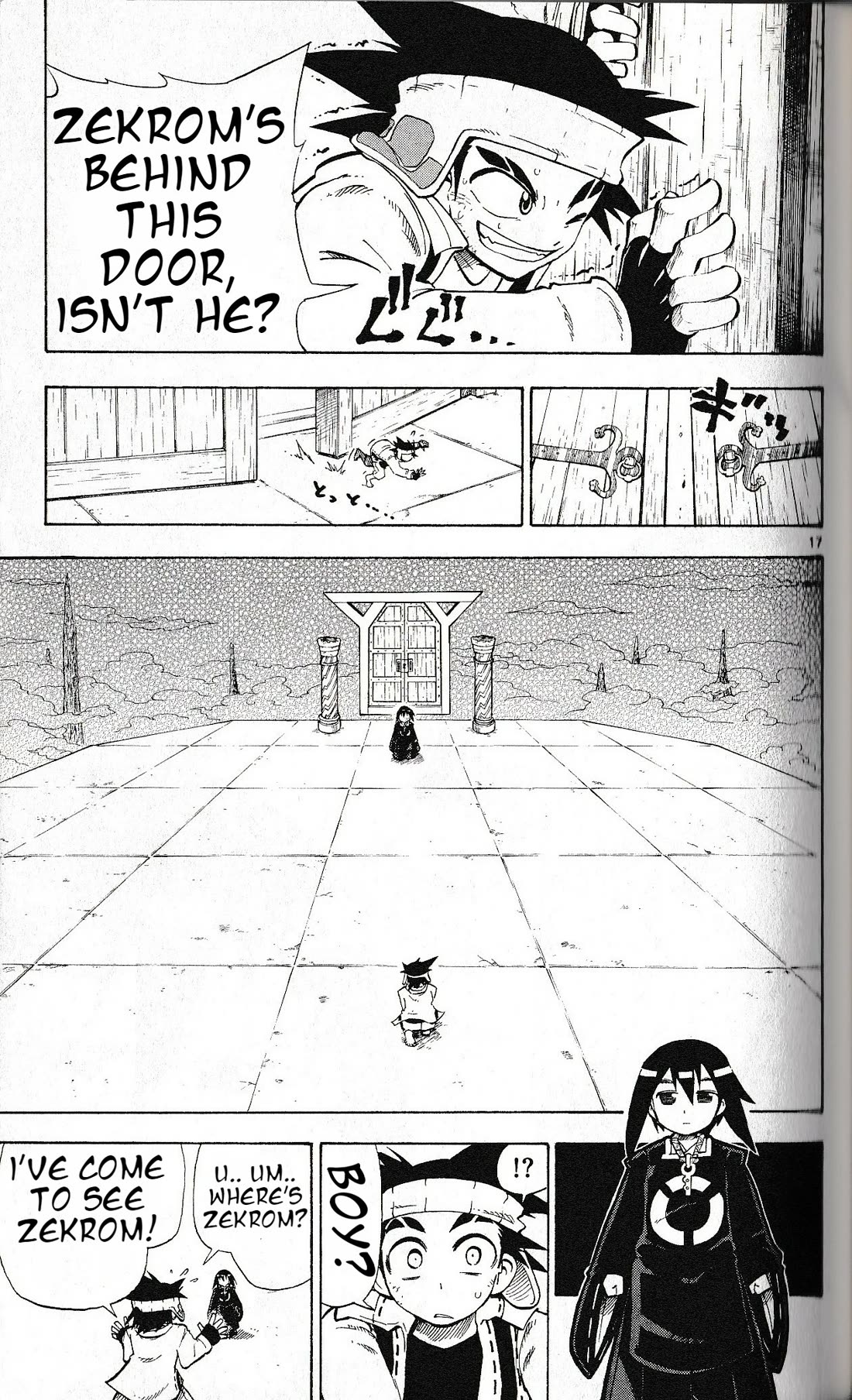 Pocket Monster Reburst Chapter 16 page 17 - Chapter 16: The Road to Zekrom