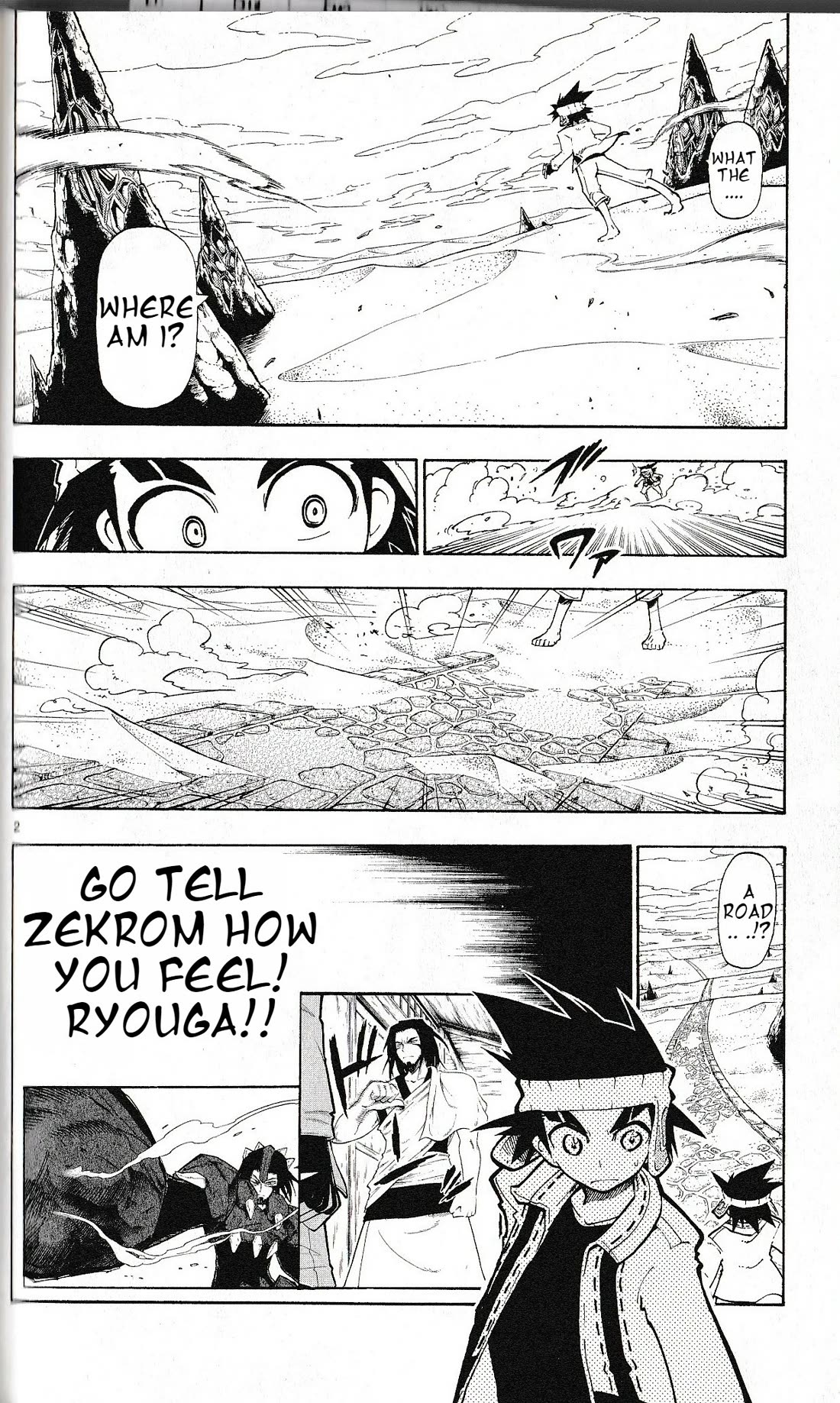 Pocket Monster Reburst Chapter 16 page 2 - Chapter 16: The Road to Zekrom