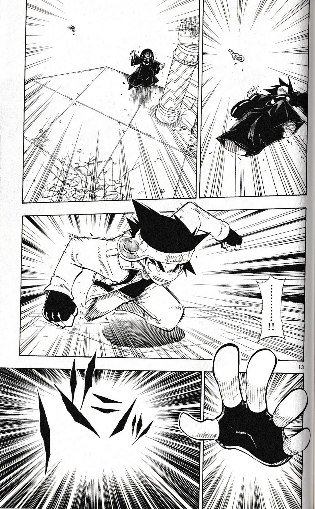 Pocket Monster Reburst Chapter 17 page 13 - Chapter 17: The Gatekeeper Boy