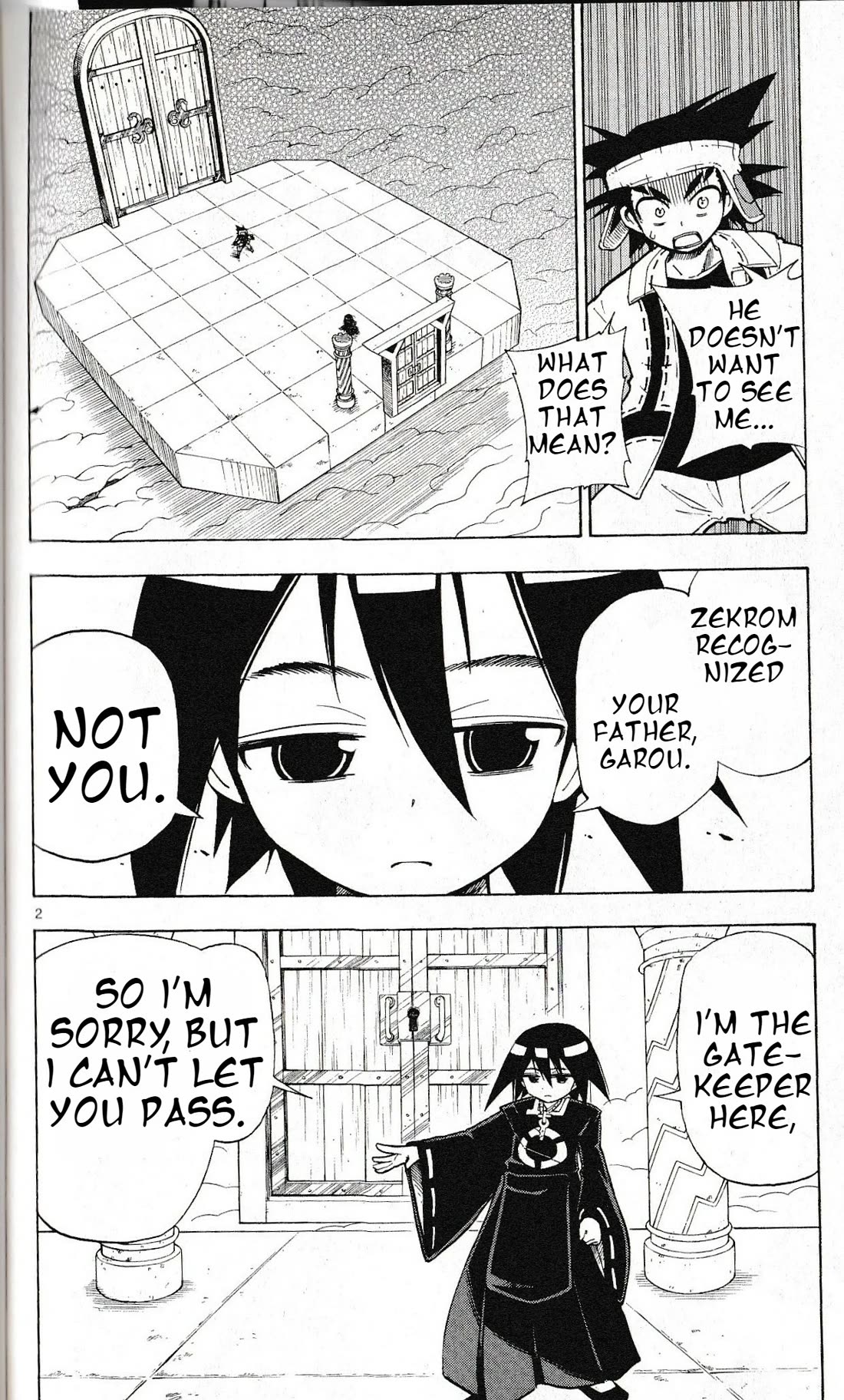 Pocket Monster Reburst Chapter 17 page 2 - Chapter 17: The Gatekeeper Boy