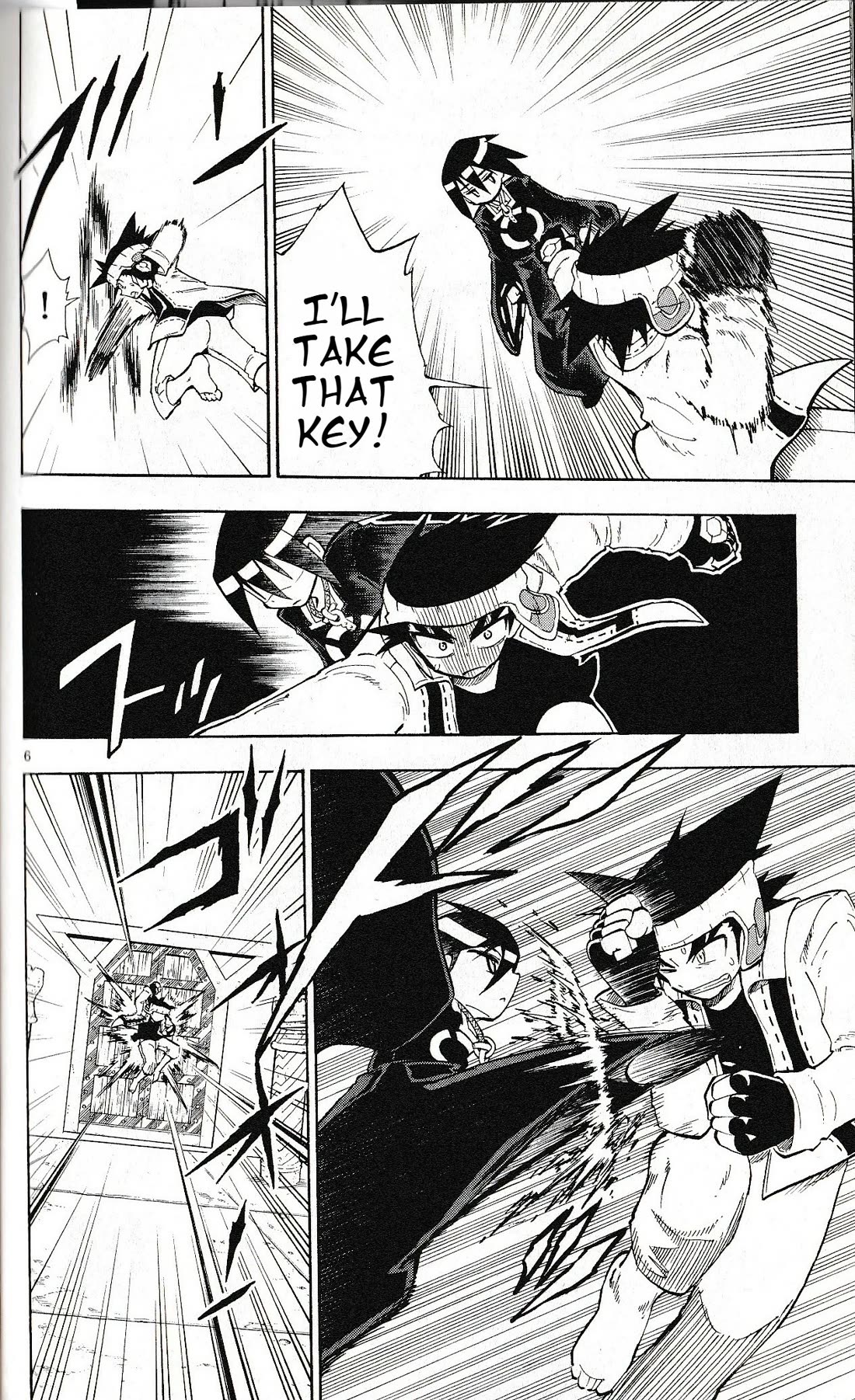 Pocket Monster Reburst Chapter 17 page 6 - Chapter 17: The Gatekeeper Boy