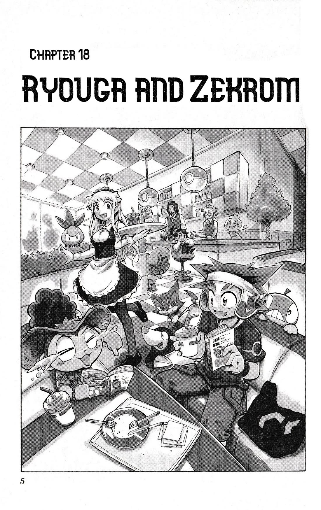 Pocket Monster Reburst Chapter 18 page 2 - Chapter 18: Ryouga and Zekrom