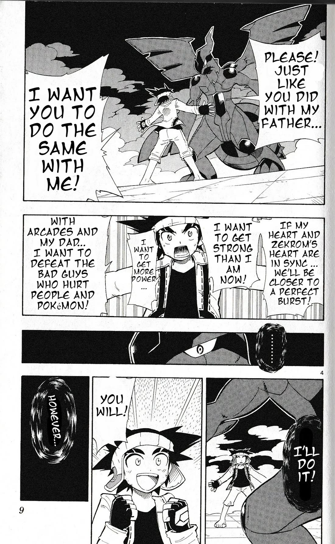 Pocket Monster Reburst Chapter 18 page 5 - Chapter 18: Ryouga and Zekrom