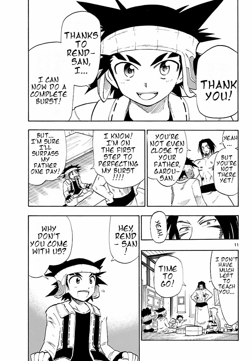 Pocket Monster Reburst Chapter 19 page 11 - Chapter 19: Two Burst Hearts