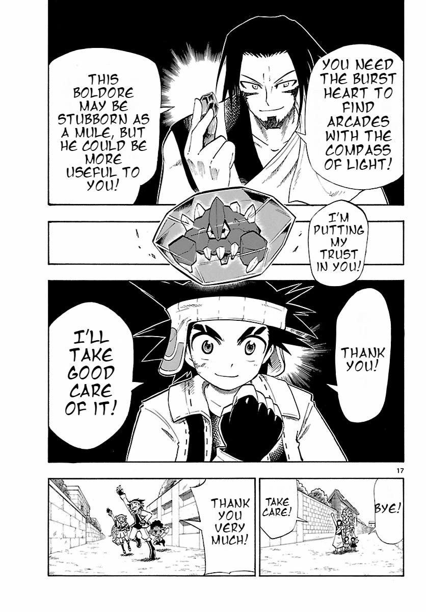 Pocket Monster Reburst Chapter 19 page 17 - Chapter 19: Two Burst Hearts