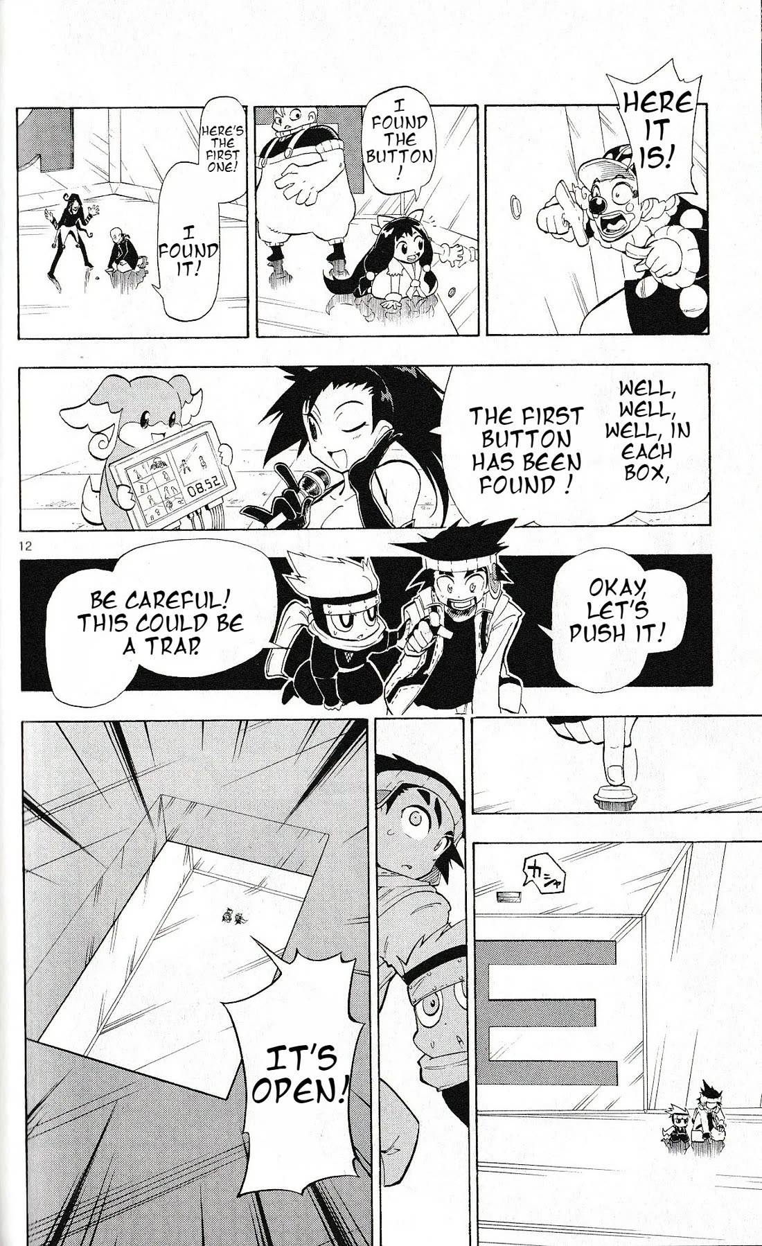Pocket Monster Reburst Chapter 22 page 12 - Chapter 22: 8 Boxes, 2 Buttons