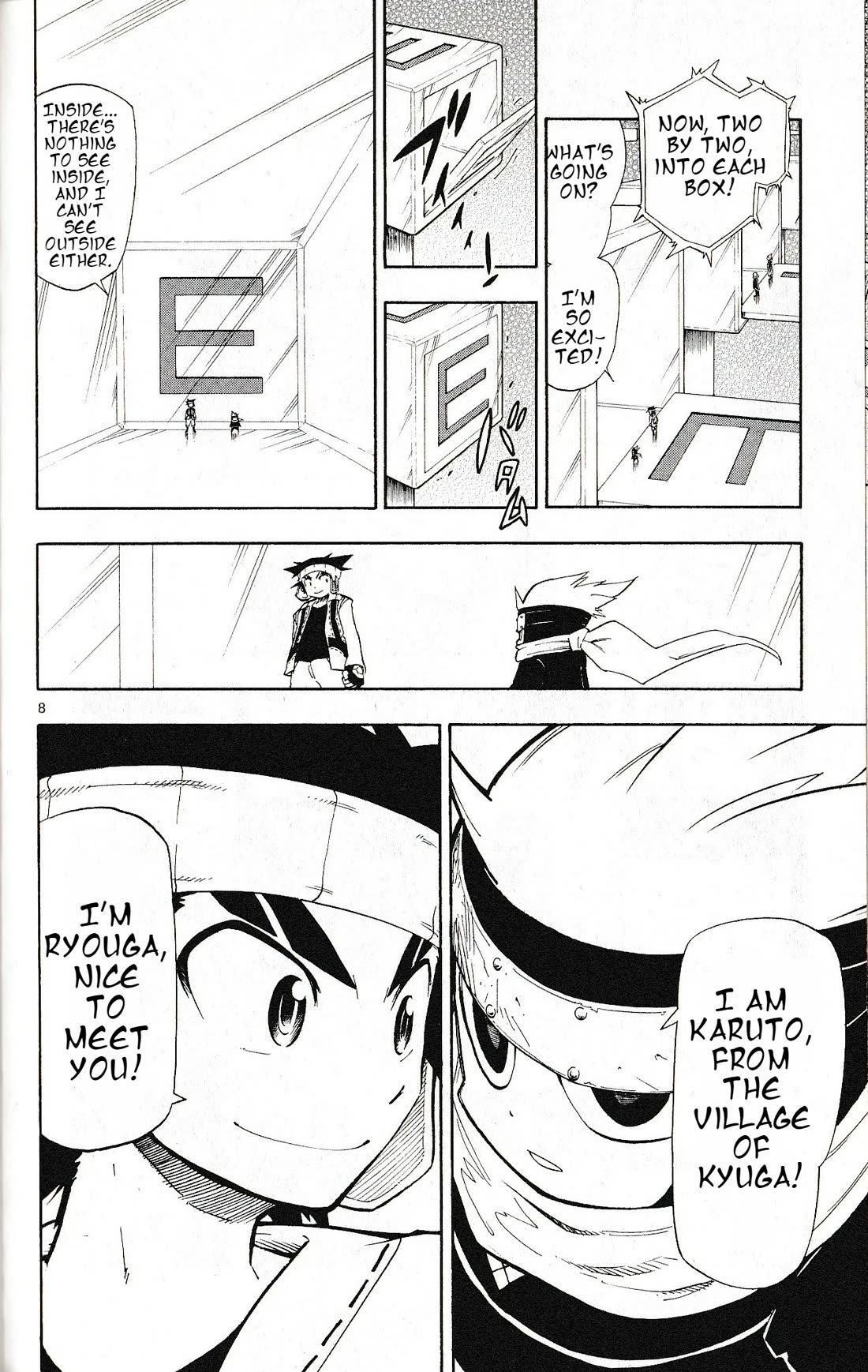Pocket Monster Reburst Chapter 22 page 8 - Chapter 22: 8 Boxes, 2 Buttons