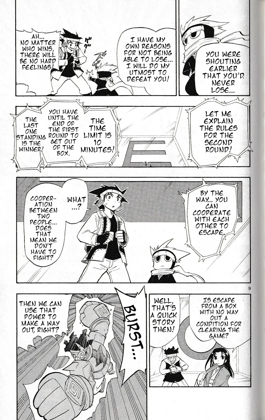 Pocket Monster Reburst Chapter 22 page 9 - Chapter 22: 8 Boxes, 2 Buttons