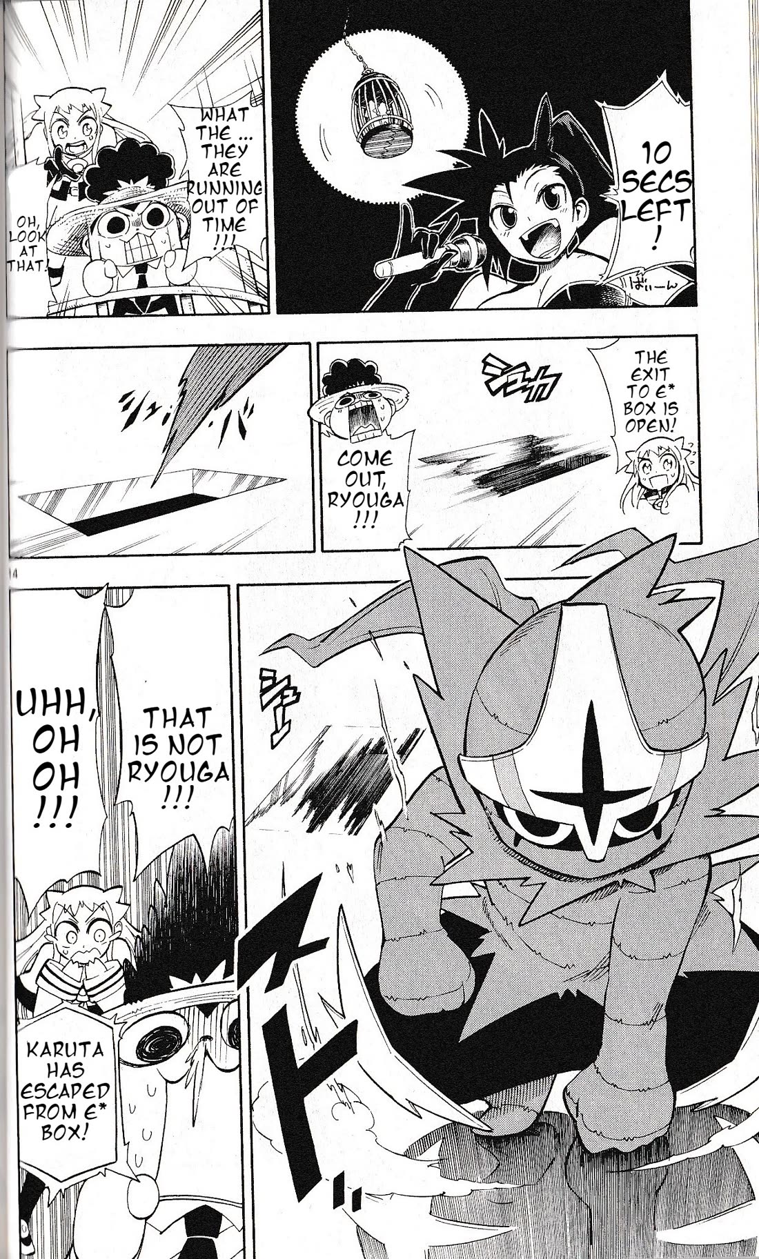 Pocket Monster Reburst Chapter 23 page 14 - Chapter 23: Box Escape Survival
