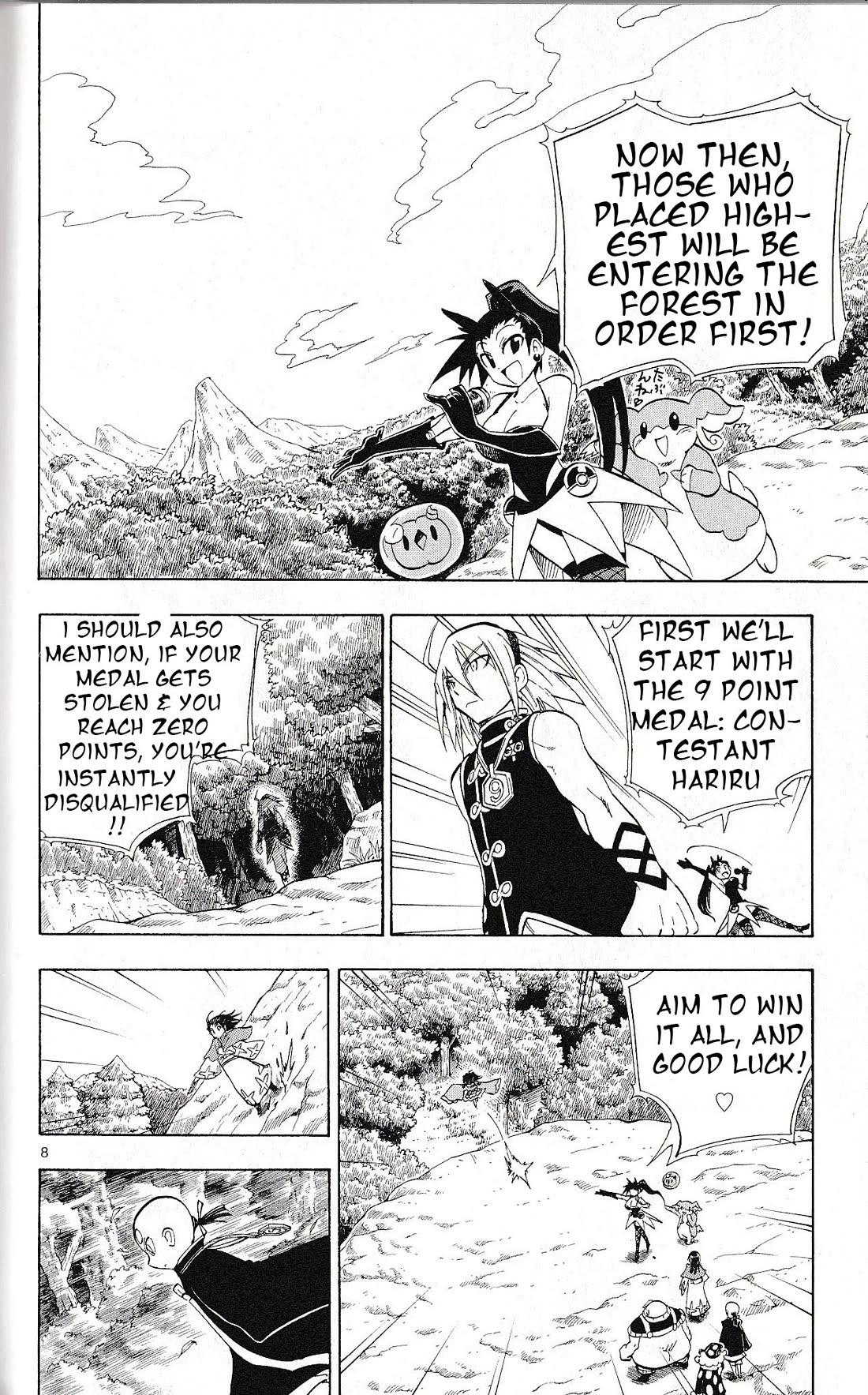 Pocket Monster Reburst Chapter 24 page 8 - Chapter 24: add up to 10 survival