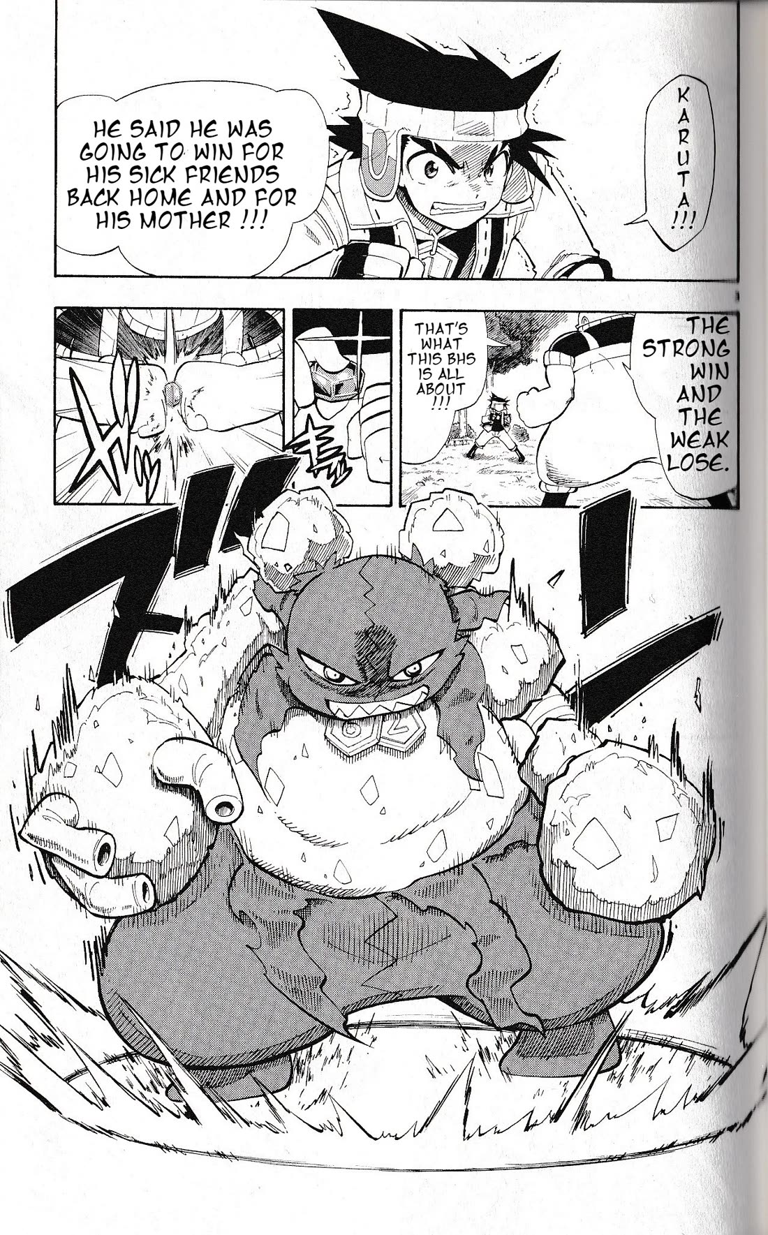 Pocket Monster Reburst Chapter 25 page 3 - Chapter 25: Giant Warrior Dokan