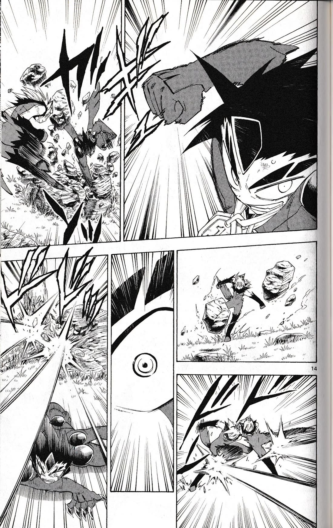 Pocket Monster Reburst Chapter 27 page 14 - Chapter 27: Once more with Hariru