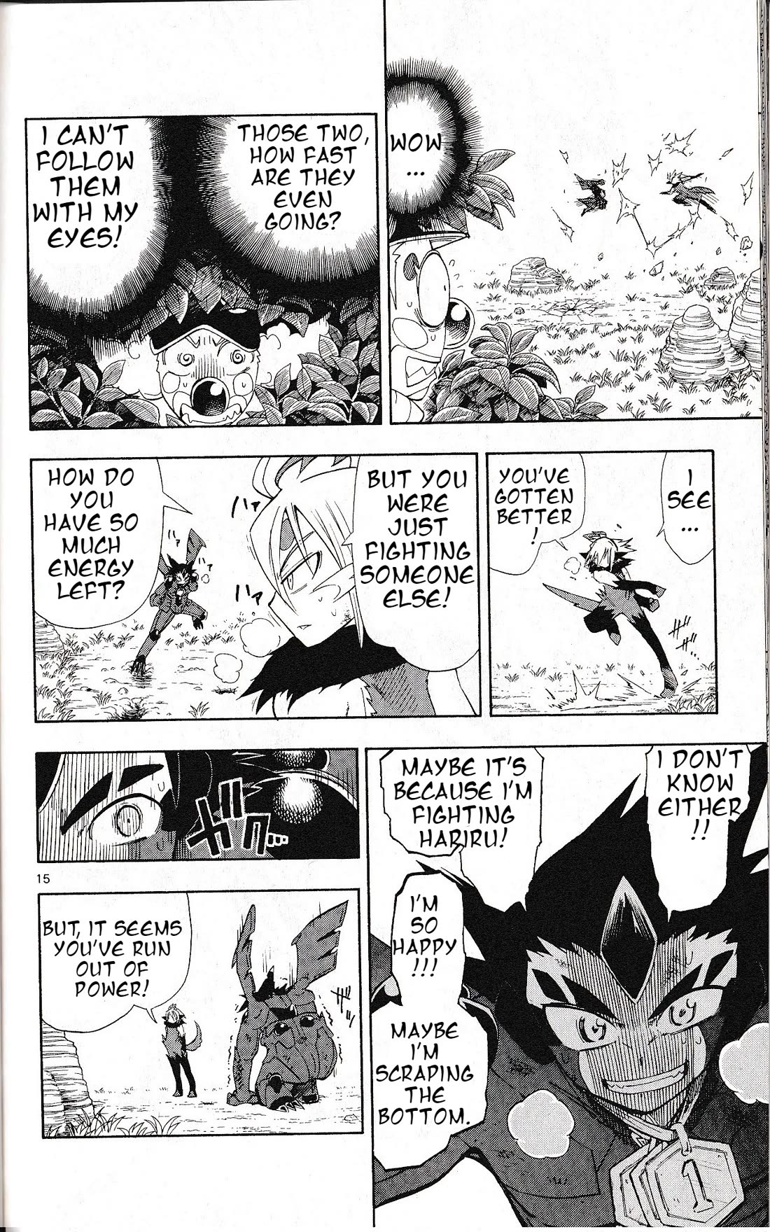 Pocket Monster Reburst Chapter 27 page 15 - Chapter 27: Once more with Hariru