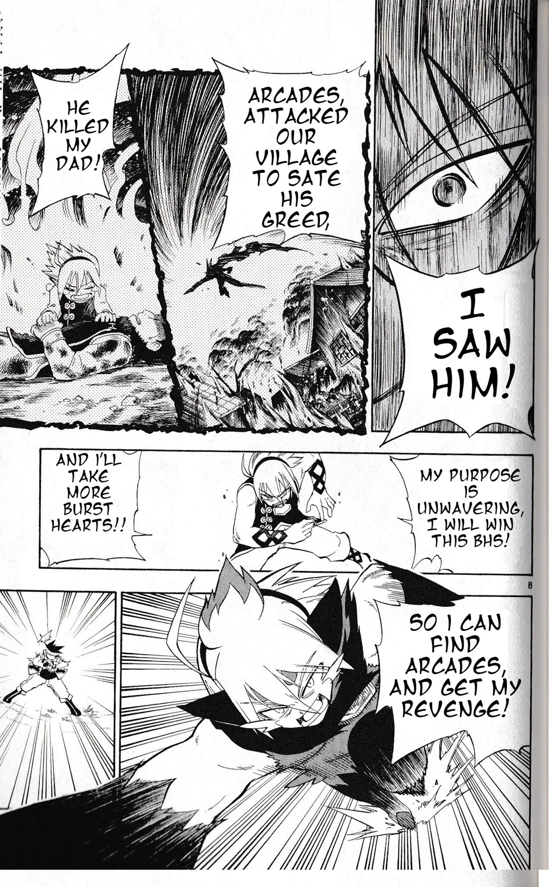 Pocket Monster Reburst Chapter 27 page 8 - Chapter 27: Once more with Hariru