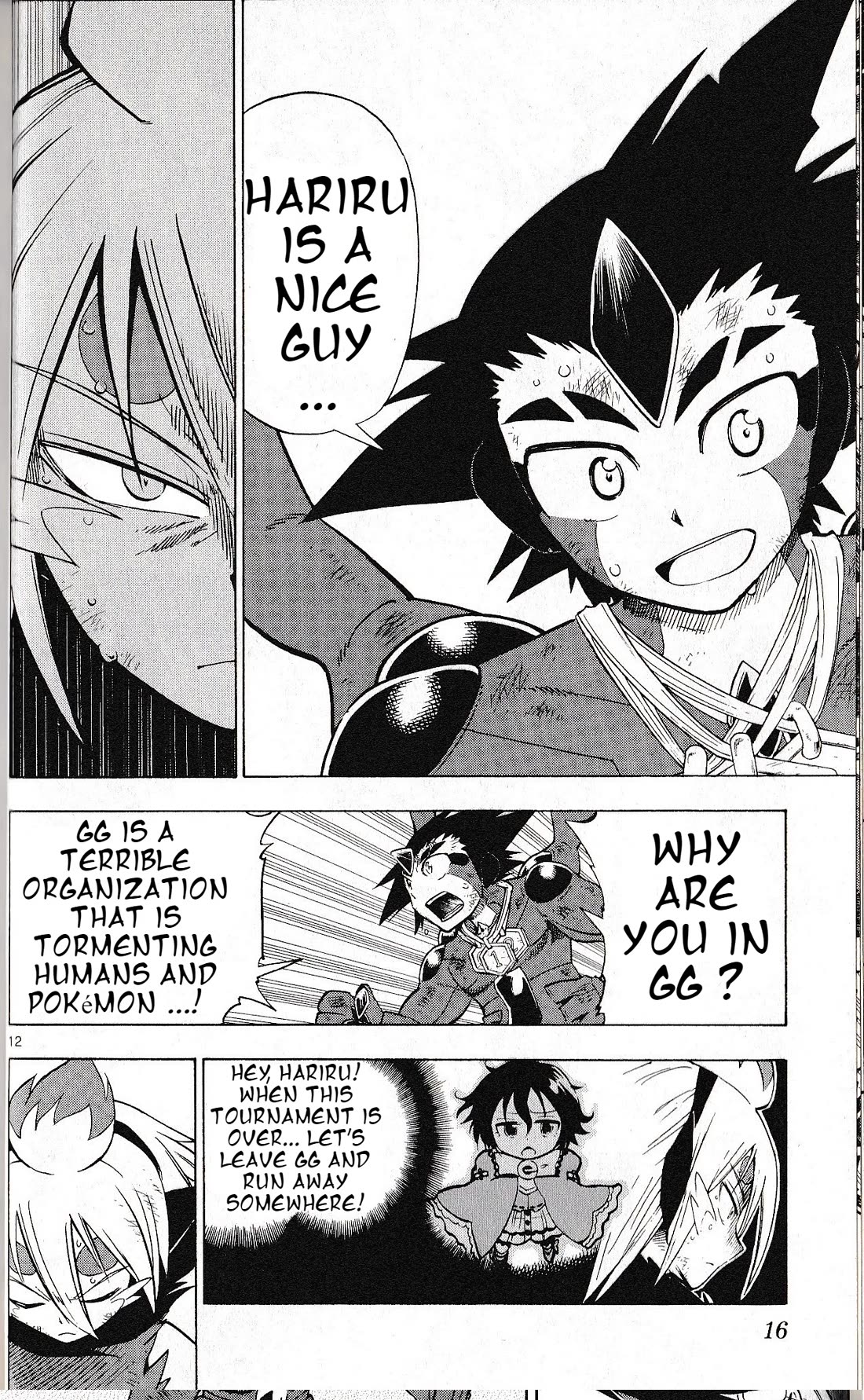 Pocket Monster Reburst Chapter 28 page 12 - Chapter 28: Grown strength!