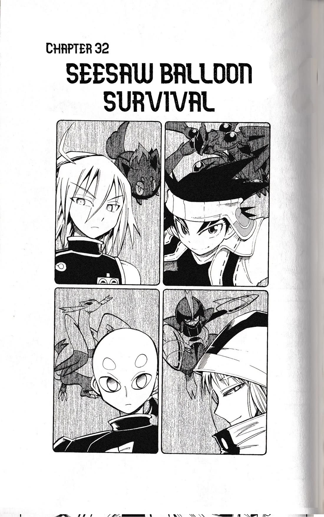 Pocket Monster Reburst Chapter 32 page 1 - Chapter 32: See Saw Balloon Survival