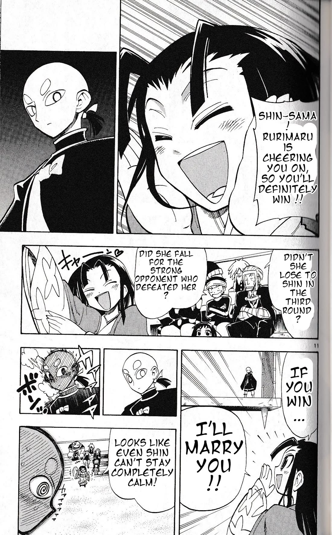 Pocket Monster Reburst Chapter 32 page 11 - Chapter 32: See Saw Balloon Survival