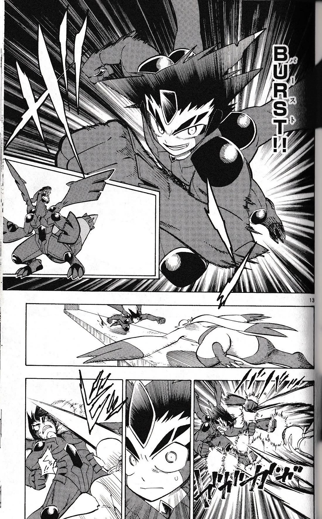 Pocket Monster Reburst Chapter 32 page 13 - Chapter 32: See Saw Balloon Survival