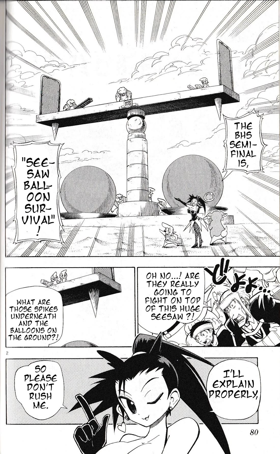 Pocket Monster Reburst Chapter 32 page 2 - Chapter 32: See Saw Balloon Survival