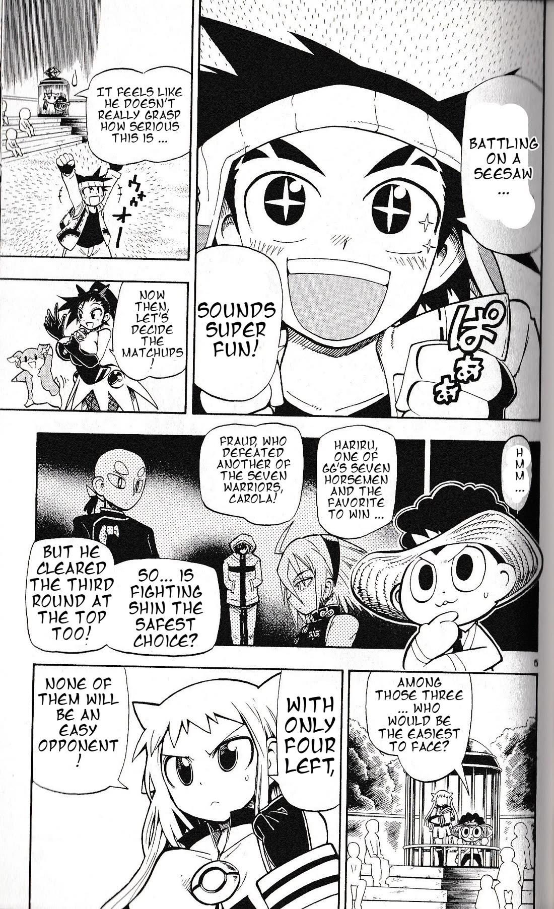 Pocket Monster Reburst Chapter 32 page 5 - Chapter 32: See Saw Balloon Survival