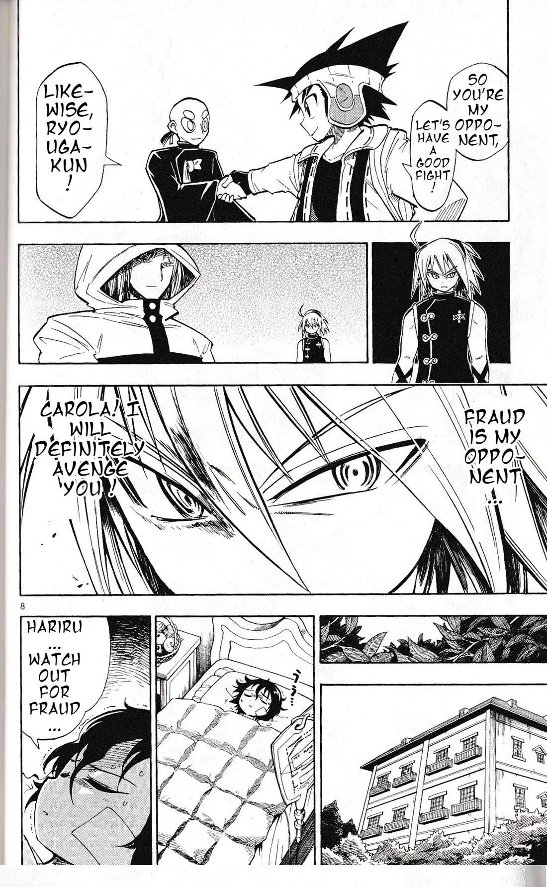 Pocket Monster Reburst Chapter 32 page 8 - Chapter 32: See Saw Balloon Survival