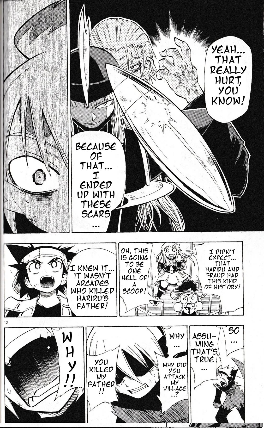 Pocket Monster Reburst Chapter 36 page 12 - Chapter 36: The Switched Past