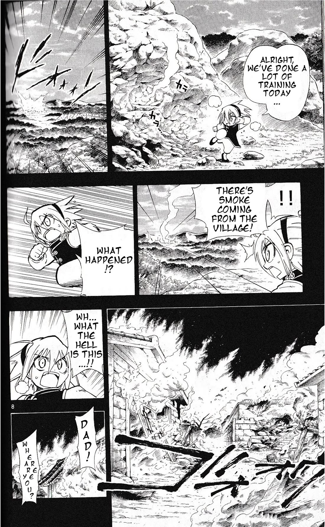 Pocket Monster Reburst Chapter 36 page 8 - Chapter 36: The Switched Past