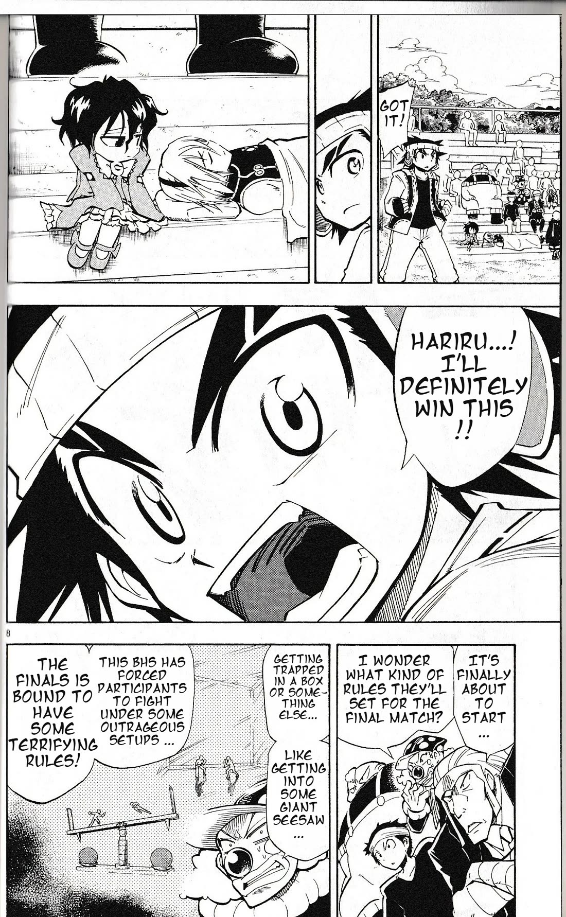 Pocket Monster Reburst Chapter 39 page 8 - Chapter 39: Final Match Starts