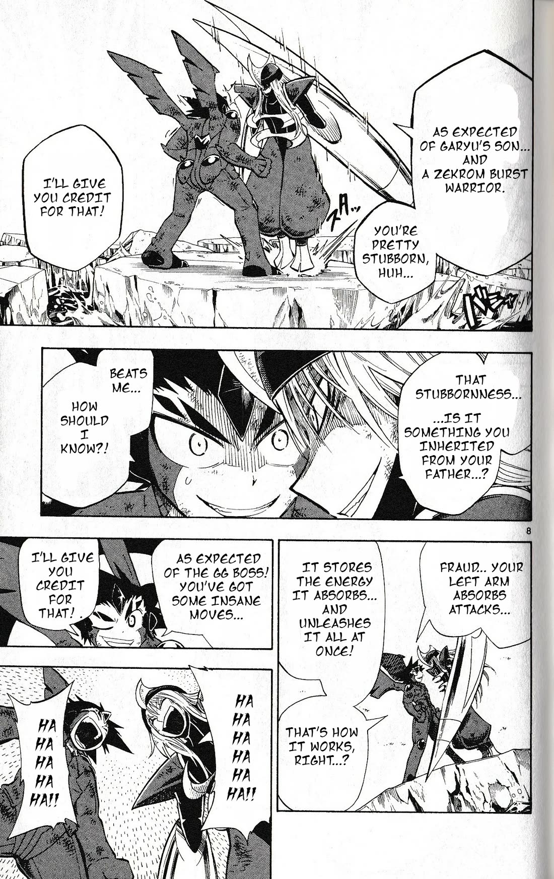 Pocket Monster Reburst Chapter 42 page 8 - Chapter 42: A Ray of Light