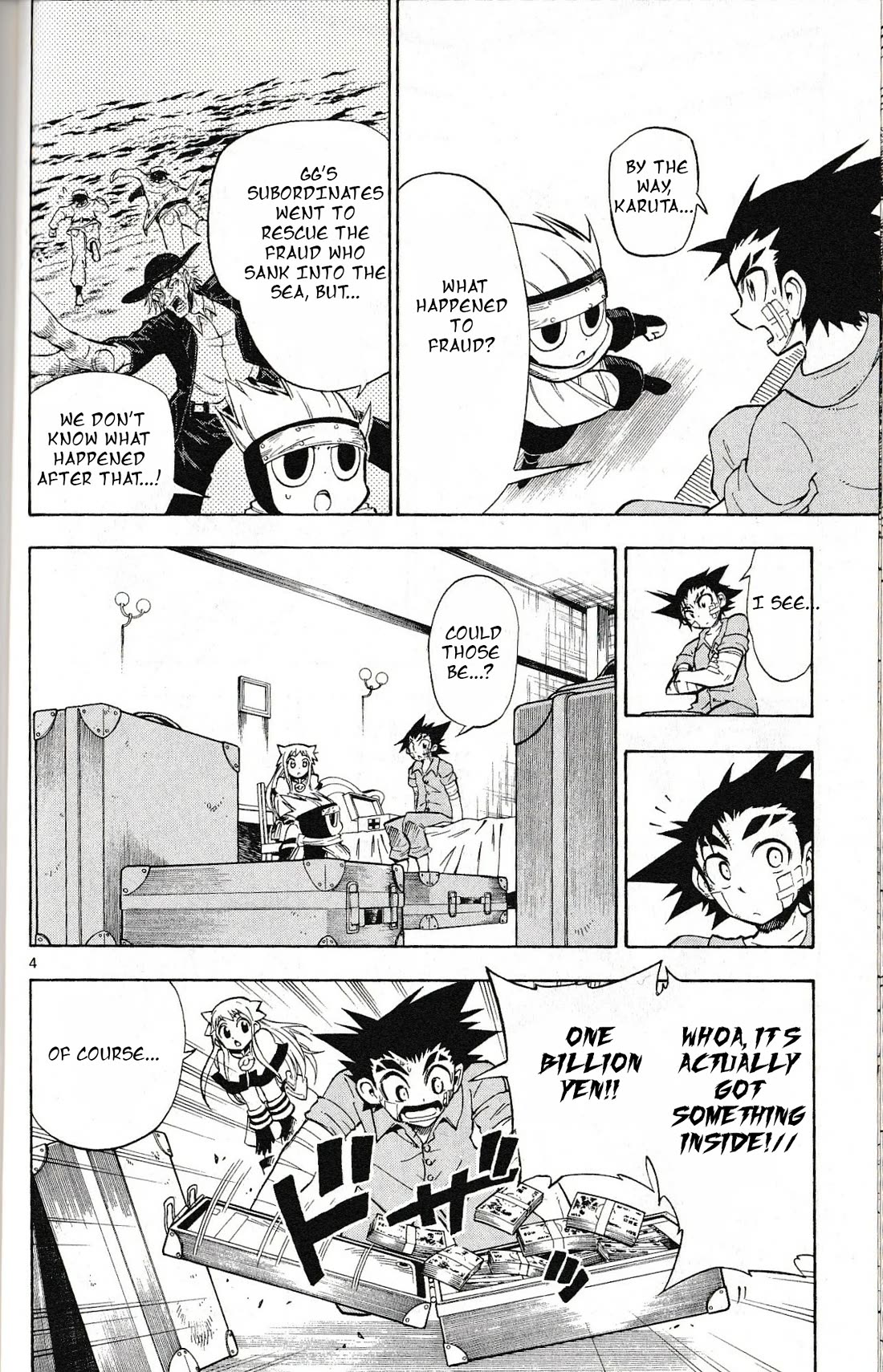 Pocket Monster Reburst Chapter 44 page 4 - Chapter 44: 1 Billion Yen and A New Journey