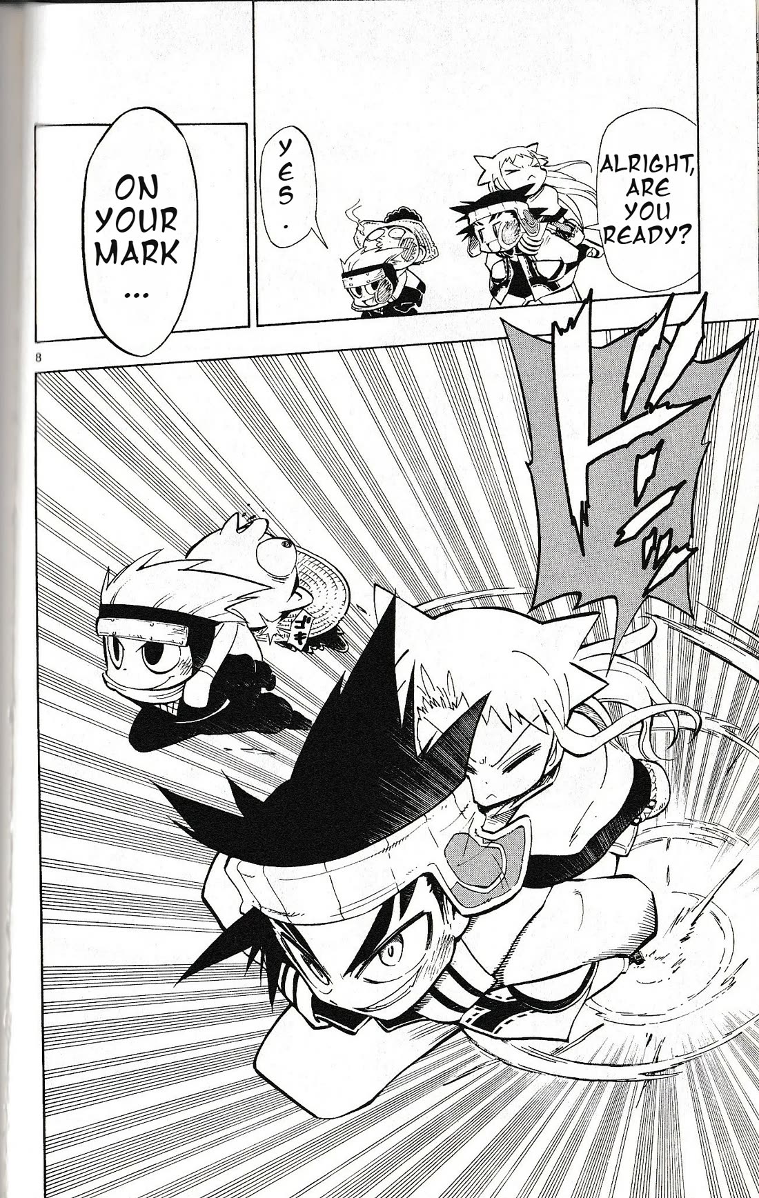 Pocket Monster Reburst Chapter 45 page 8 - Chapter 45: To Karuta's Village!