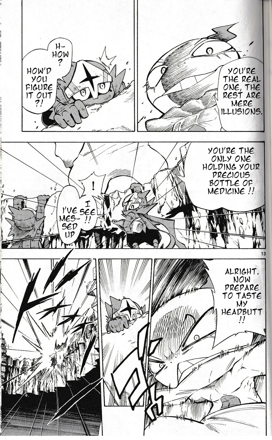 Pocket Monster Reburst Chapter 46 page 13 - Chapter 46: Battle on The Bridge