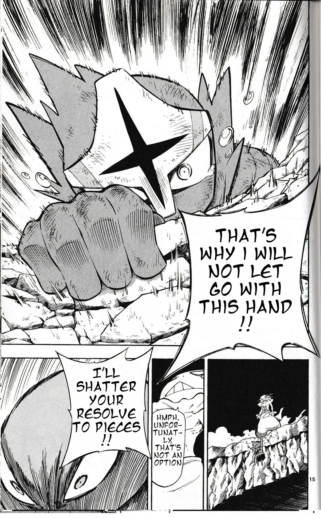 Pocket Monster Reburst Chapter 46 page 15 - Chapter 46: Battle on The Bridge
