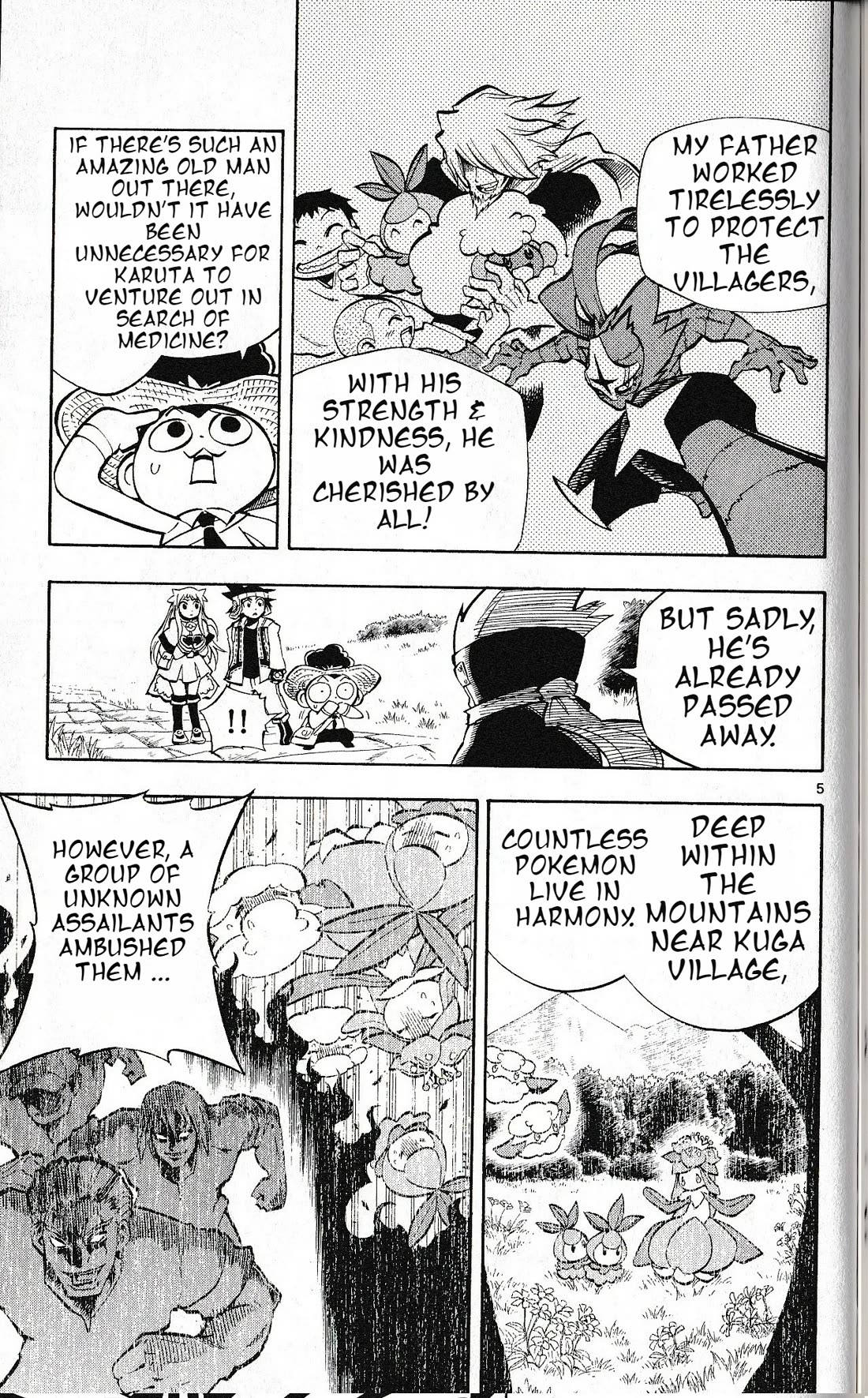 Pocket Monster Reburst Chapter 47 page 5 - Chapter 47: Reason to Not Return