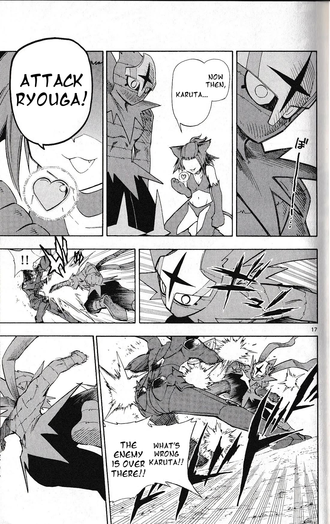 Pocket Monster Reburst Chapter 50 page 17 - Chapter 50: 2 against 1