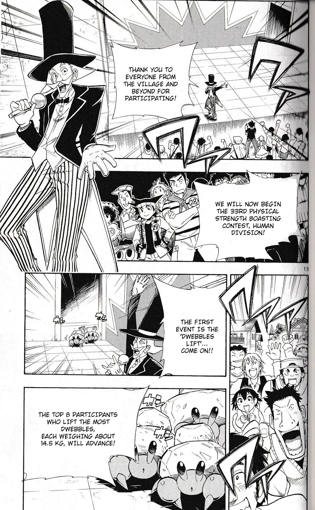 Pocket Monster Reburst Chapter 53 page 13 - Chapter 53: The Stongman Contest