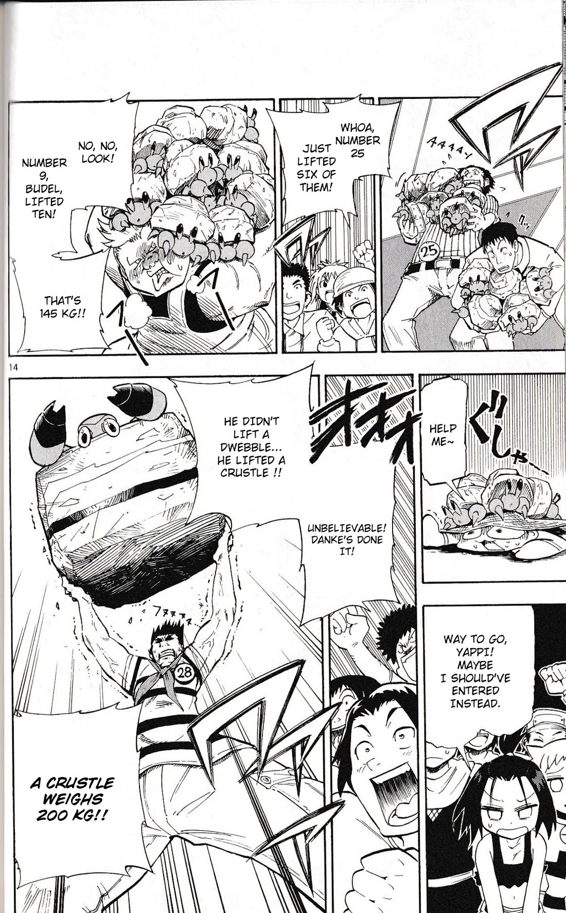 Pocket Monster Reburst Chapter 53 page 14 - Chapter 53: The Stongman Contest