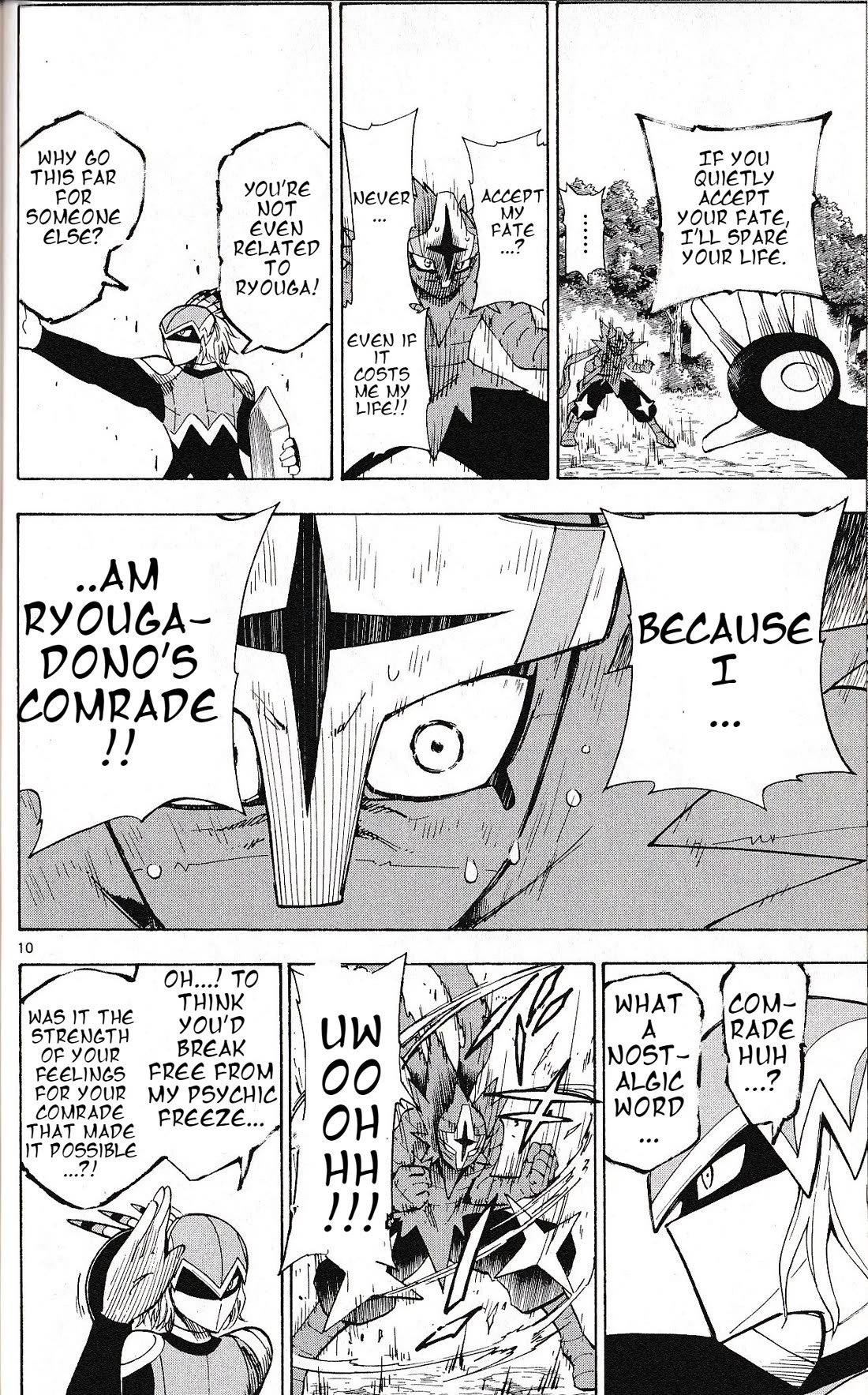 Pocket Monster Reburst Chapter 55 page 10 - Chapter 55: The Closed Path