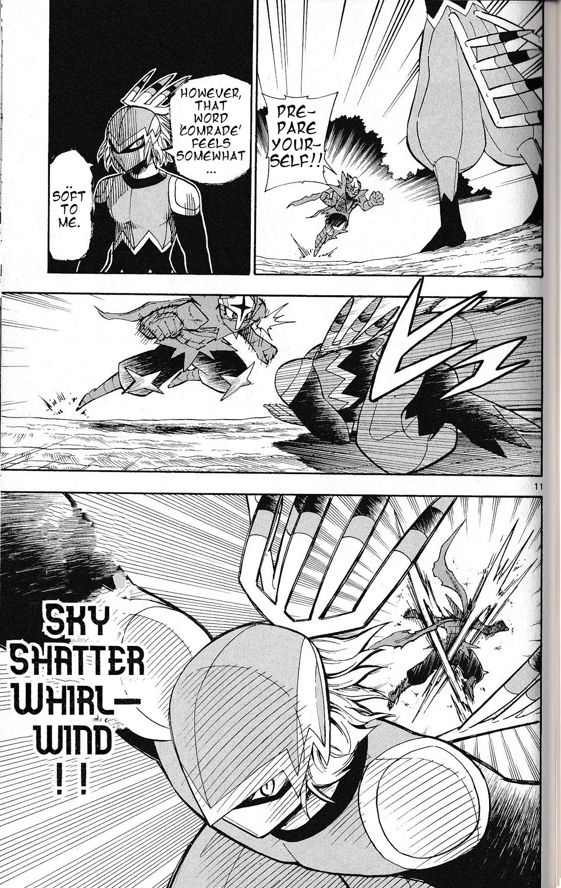 Pocket Monster Reburst Chapter 55 page 11 - Chapter 55: The Closed Path