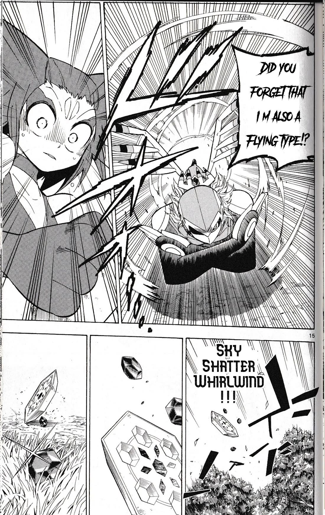 Pocket Monster Reburst Chapter 55 page 15 - Chapter 55: The Closed Path