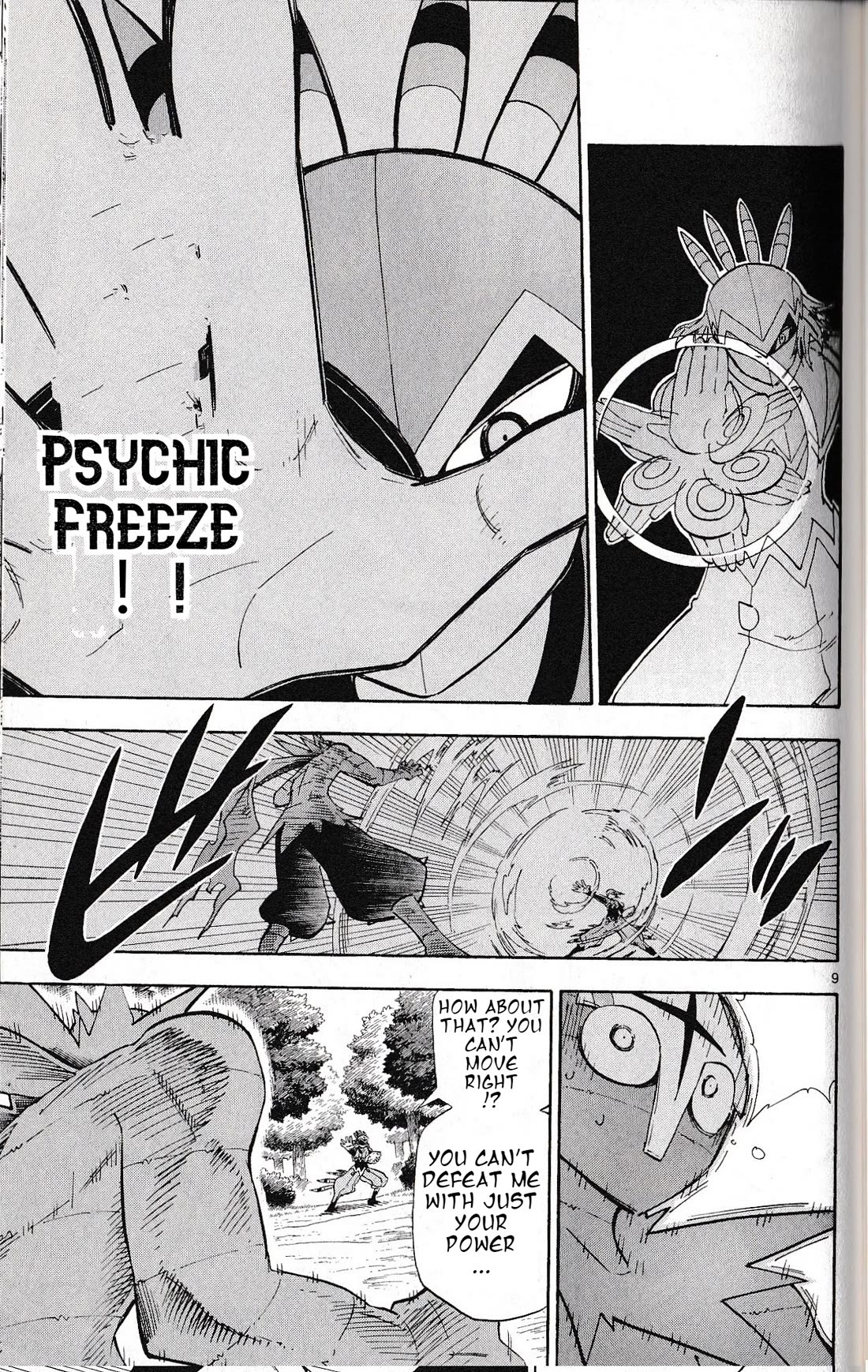 Pocket Monster Reburst Chapter 55 page 9 - Chapter 55: The Closed Path